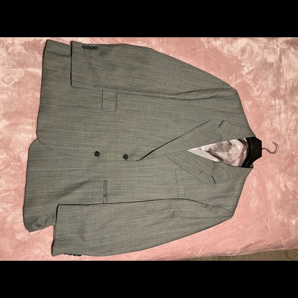Hardwick Clothes gray suit jacket. Size 52L